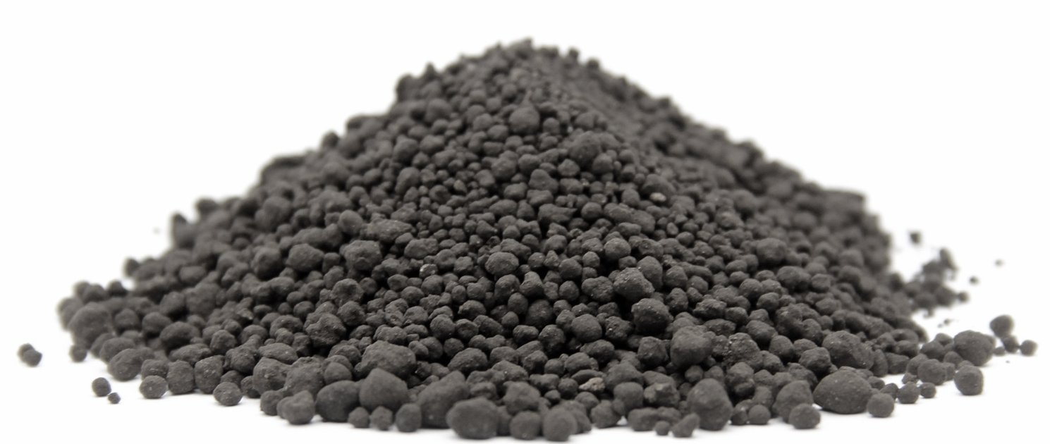 Fertilized substrate for planted aquariums