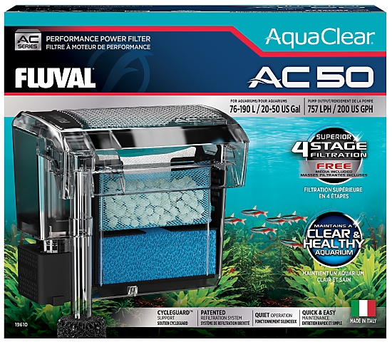 Fluval AquaClear AC50 -Anhängefilter-